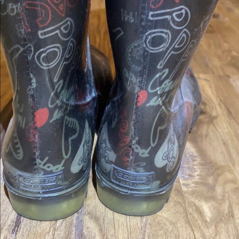 Coach rain boots - Picture 2 of 5